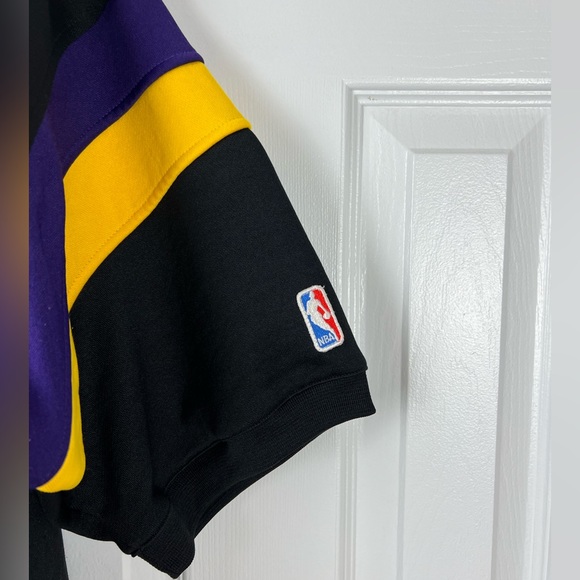Vintage FUBU Athletic NBA Button Up Jersey 05 Lakers Black Gold Purple Size XL - Picture 5 of 13